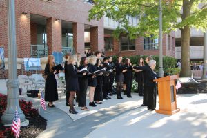 Day of Remembrance Ceremony at the County’s Sept. 11 monument