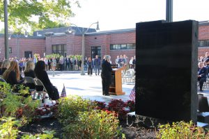 Day of Remembrance Ceremony at the County’s Sept. 11 monument