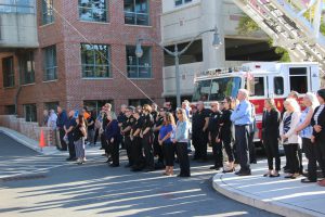 Day of Remembrance Ceremony at the County’s Sept. 11 monument