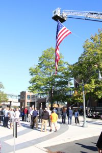 Day of Remembrance Ceremony at the County’s Sept. 11 monument