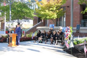 Day of Remembrance Ceremony at the County’s Sept. 11 monument