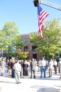 Day of Remembrance Ceremony at the County’s Sept. 11 monument
