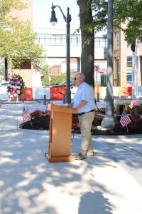 Day of Remembrance Ceremony at the County’s Sept. 11 monument