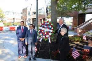 Day of Remembrance Ceremony at the County’s Sept. 11 monument