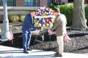 Day of Remembrance Ceremony at the County’s Sept. 11 monument