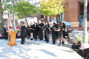 Day of Remembrance Ceremony at the County’s Sept. 11 monument