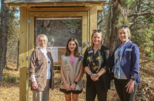 The Ocean County Board of Commissioners recently recognized Sarah Mangum, from Barnegat Township, as she pursues her Silver Award in Girl Scouting