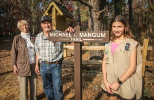 The Ocean County Board of Commissioners recently recognized Sarah Mangum, from Barnegat Township, as she pursues her Silver Award in Girl Scouting