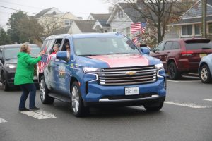Wreaths Across America (WAA) organization as it made a stop in Point Pleasant Beach, New Jersey during its annual pilgrimage from Harrington, Maine to Arlington National Ceremony