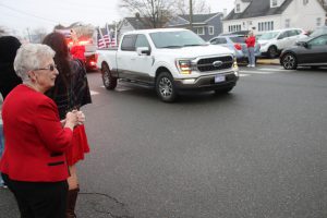 Wreaths Across America (WAA) organization as it made a stop in Point Pleasant Beach, New Jersey during its annual pilgrimage from Harrington, Maine to Arlington National Ceremony