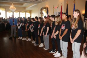 Wreaths Across America (WAA) organization as it made a stop in Point Pleasant Beach, New Jersey during its annual pilgrimage from Harrington, Maine to Arlington National Ceremony