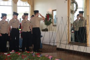Wreaths Across America (WAA) organization as it made a stop in Point Pleasant Beach, New Jersey during its annual pilgrimage from Harrington, Maine to Arlington National Ceremony