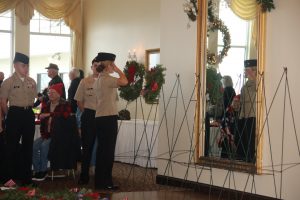 Wreaths Across America (WAA) organization as it made a stop in Point Pleasant Beach, New Jersey during its annual pilgrimage from Harrington, Maine to Arlington National Ceremony