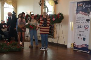 Wreaths Across America (WAA) organization as it made a stop in Point Pleasant Beach, New Jersey during its annual pilgrimage from Harrington, Maine to Arlington National Ceremony