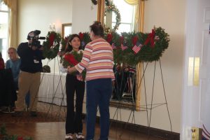 Wreaths Across America (WAA) organization as it made a stop in Point Pleasant Beach, New Jersey during its annual pilgrimage from Harrington, Maine to Arlington National Ceremony