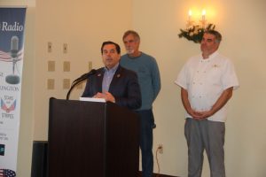 Wreaths Across America (WAA) organization as it made a stop in Point Pleasant Beach, New Jersey during its annual pilgrimage from Harrington, Maine to Arlington National Ceremony