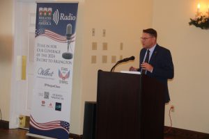Wreaths Across America (WAA) organization as it made a stop in Point Pleasant Beach, New Jersey during its annual pilgrimage from Harrington, Maine to Arlington National Ceremony