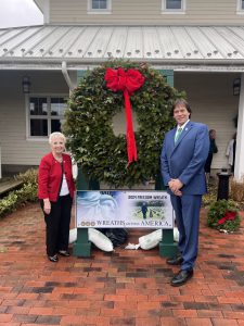 Wreaths Across America (WAA) organization as it made a stop in Point Pleasant Beach, New Jersey during its annual pilgrimage from Harrington, Maine to Arlington National Ceremony