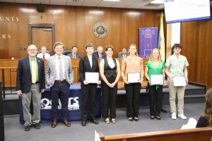 Ocean County Vocational Technical School students were recognized for their outstanding performance and accomplishments in a host of competitions throughout the year.