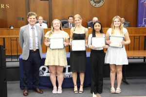 Ocean County Vocational Technical School students were recognized for their outstanding performance and accomplishments in a host of competitions throughout the year.