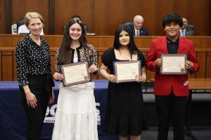 Ocean County Vocational Technical School students were recognized for their outstanding performance and accomplishments in a host of competitions throughout the year.