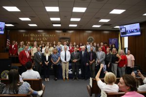 Ocean County Vocational Technical School students were recognized for their outstanding performance and accomplishments in a host of competitions throughout the year.