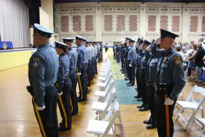 Basic Police Class 121 graduates from the Ocean County Police Academy