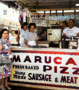 Ocean County Commissioner Jennifier Bacchione celebrates 75 years of Marucca's Pizza