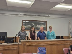 Ocean County Departments visit Harvey Cedars