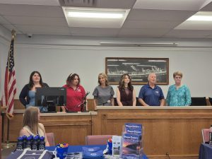 Ocean County Departments visit Harvey Cedars