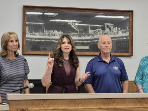 Ocean County Departments visit Harvey Cedars