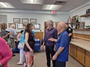 Ocean County Departments visit Harvey Cedars
