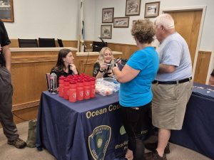Ocean County Departments visit Harvey Cedars