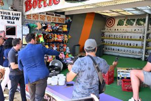 Ocean County Commissioner Robert Arace joins the NJ Attorney General's Office and the Ocean County Consumer Affairs Department to promote safe summers on the Seaside Boardwalk