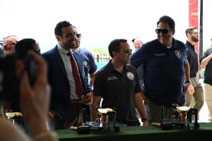 Ocean County Commissioner Robert Arace joins the NJ Attorney General's Office and the Ocean County Consumer Affairs Department to promote safe summers on the Seaside Boardwalk