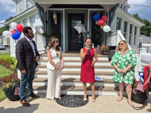 Ribbon Cutting Ceremony of the Huddy House in Downtown Toms River