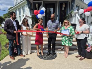 Ribbon Cutting Ceremony of the Huddy House in Downtown Toms River