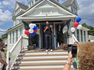 Ribbon Cutting Ceremony of the Huddy House in Downtown Toms River