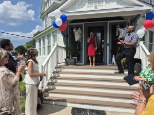 Ribbon Cutting Ceremony of the Huddy House in Downtown Toms River