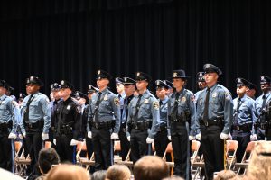 Basic Police Class 122 graduates from the Ocean County Police Academy