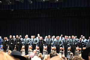 Basic Police Class 122 graduates from the Ocean County Police Academy
