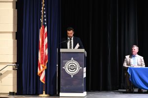 Basic Police Class 122 graduates from the Ocean County Police Academy