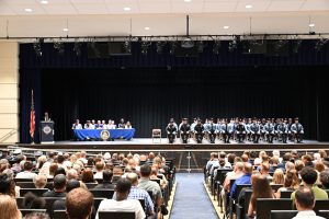Basic Police Class 122 graduates from the Ocean County Police Academy