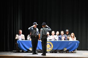 Basic Police Class 122 graduates from the Ocean County Police Academy