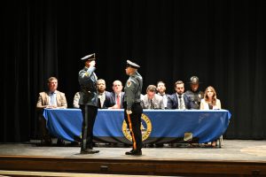 Basic Police Class 122 graduates from the Ocean County Police Academy