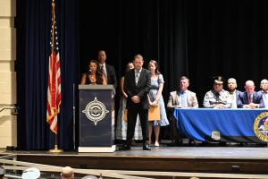 Basic Police Class 122 graduates from the Ocean County Police Academy