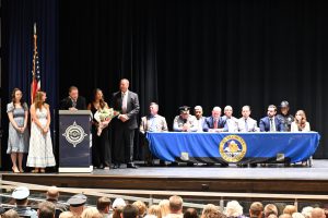 Basic Police Class 122 graduates from the Ocean County Police Academy