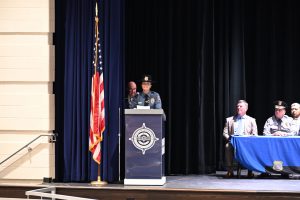 Basic Police Class 122 graduates from the Ocean County Police Academy