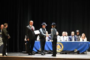 Basic Police Class 122 graduates from the Ocean County Police Academy