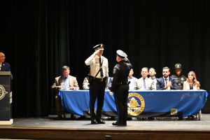 Basic Police Class 122 graduates from the Ocean County Police Academy